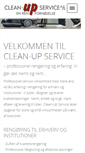 Mobile Screenshot of clean-up.dk